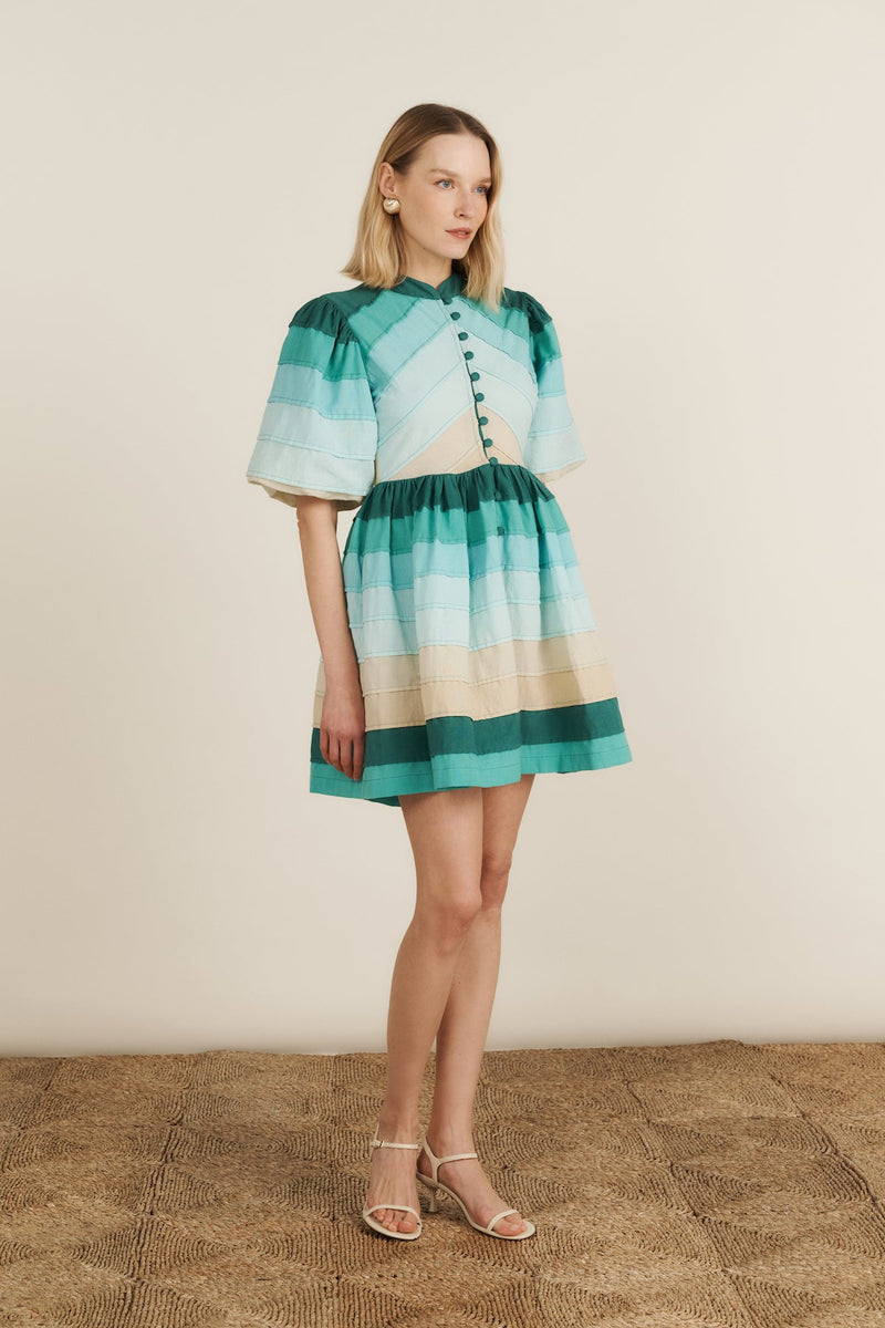 daisy dress Lattice Dress Teuta Matoshi This playful dress was created in our New York studio Peach Daisy Dress and Headband