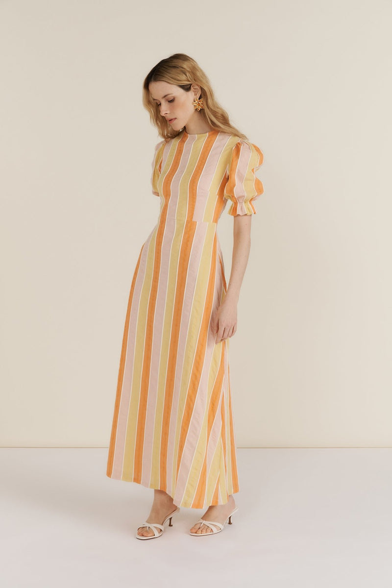 Maria de la Orden | Rhea Dress Candy Stripes