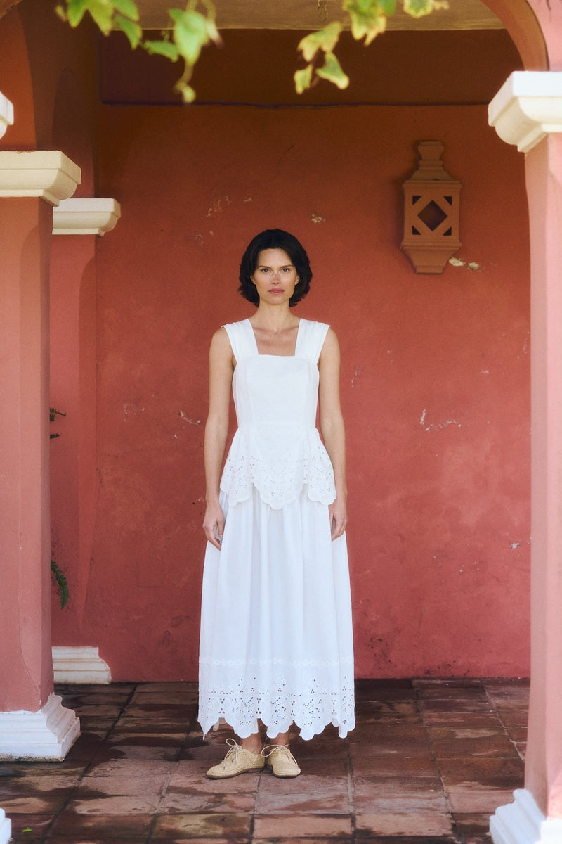 Maria de la Orden | Roselia Dress White