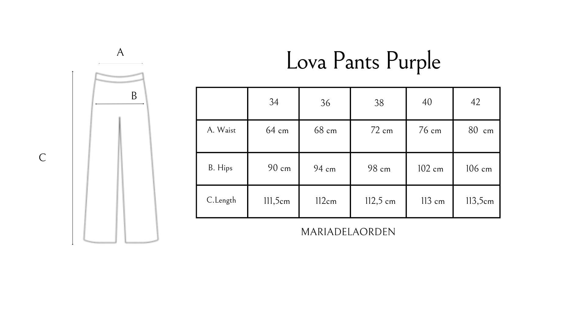 Maria de la Orden | Lova Pants Purple Checks Maria de la Orden | Lova Pants Purple Checks