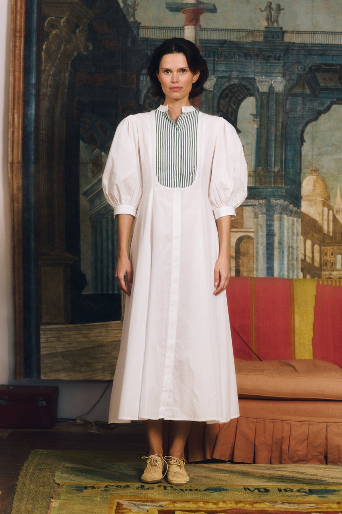 Maria de la Orden | Daisy Dress Natural Linen