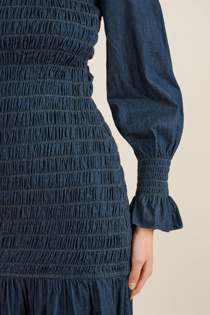 Aleria Long Dress - Maria de la Orden