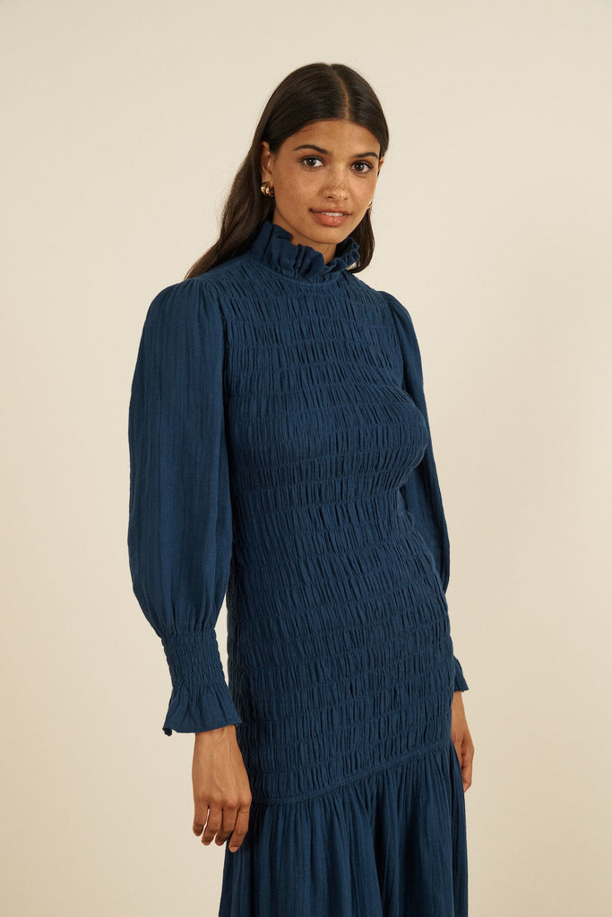 Aleria Long Dress - Maria de la Orden