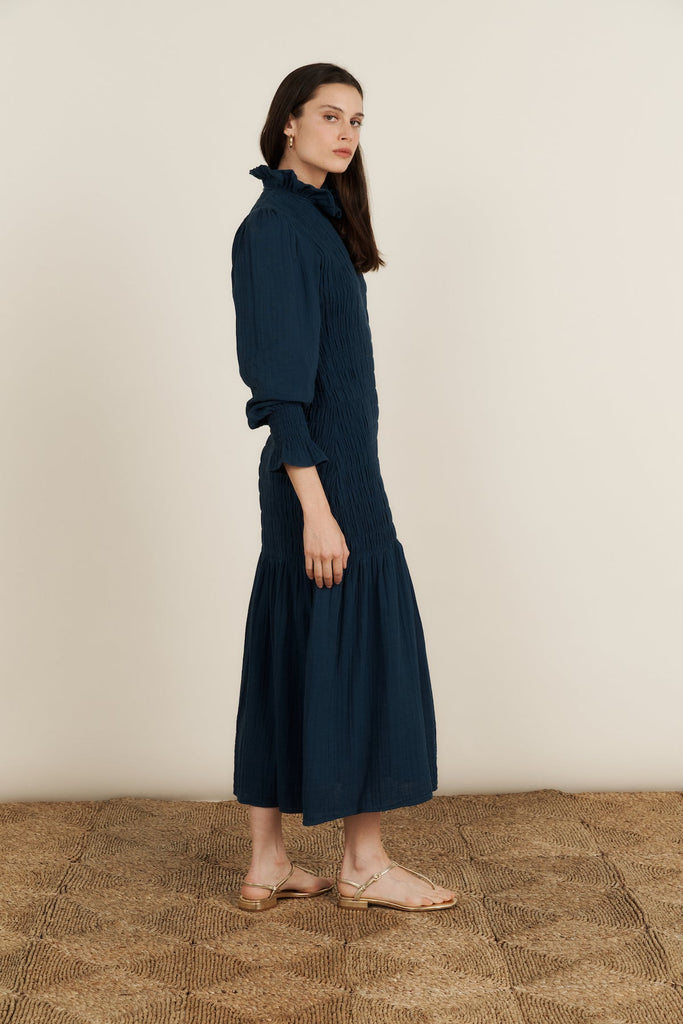 Aleria Long Dress - Maria de la Orden