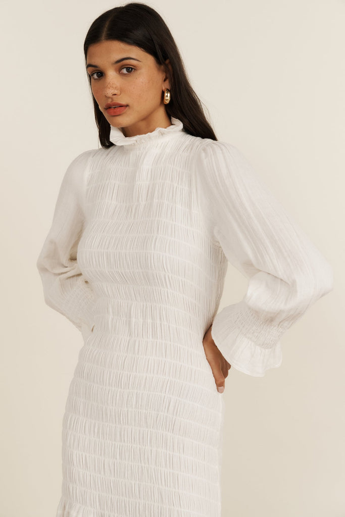 Aleria Long Dress - Maria de la Orden