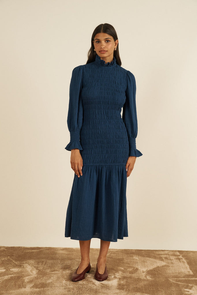 Aleria Long Dress - Maria de la Orden