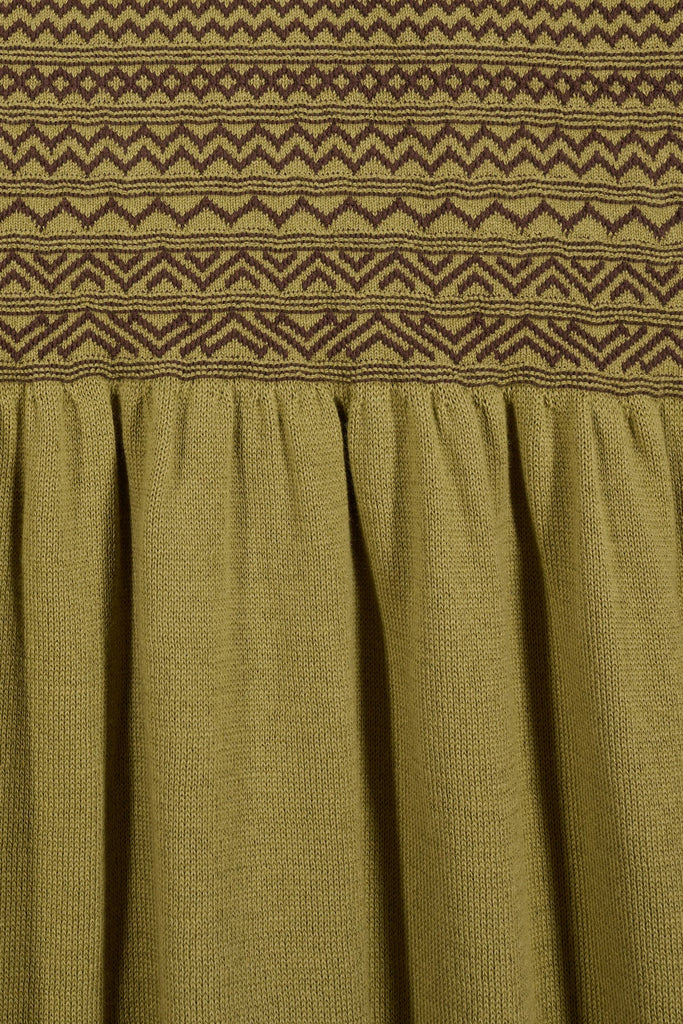 Aleria Long Knit Dress - Maria de la Orden