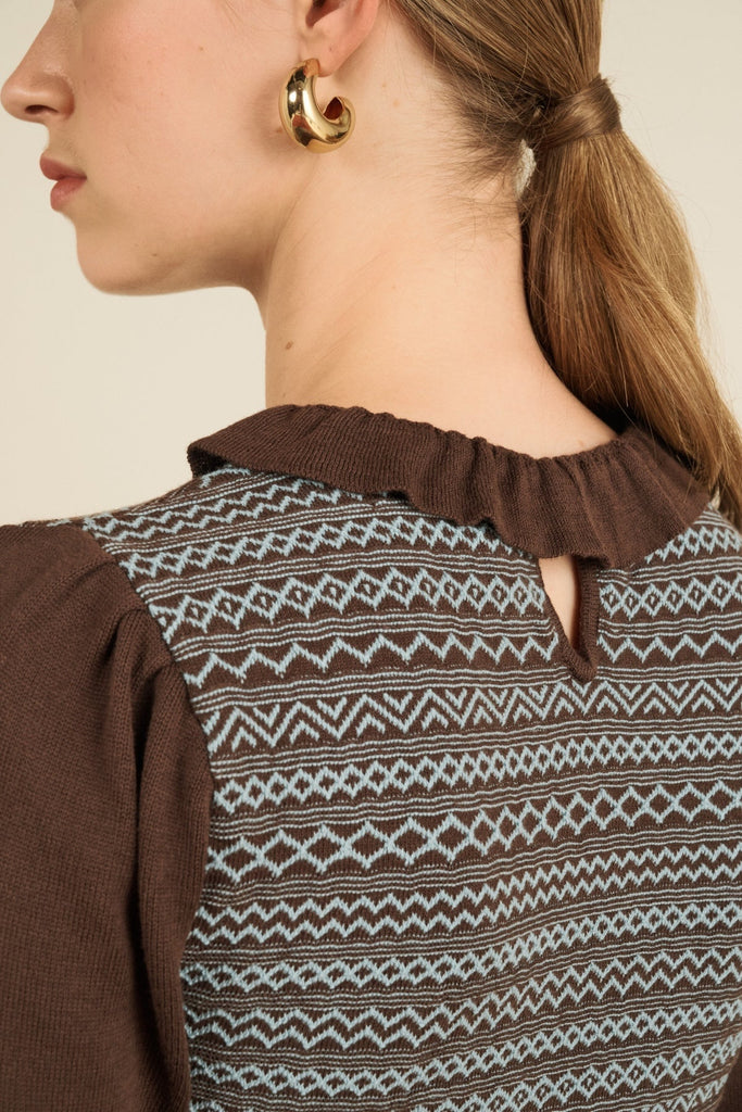 Aleria Long Knit Dress - Maria de la Orden