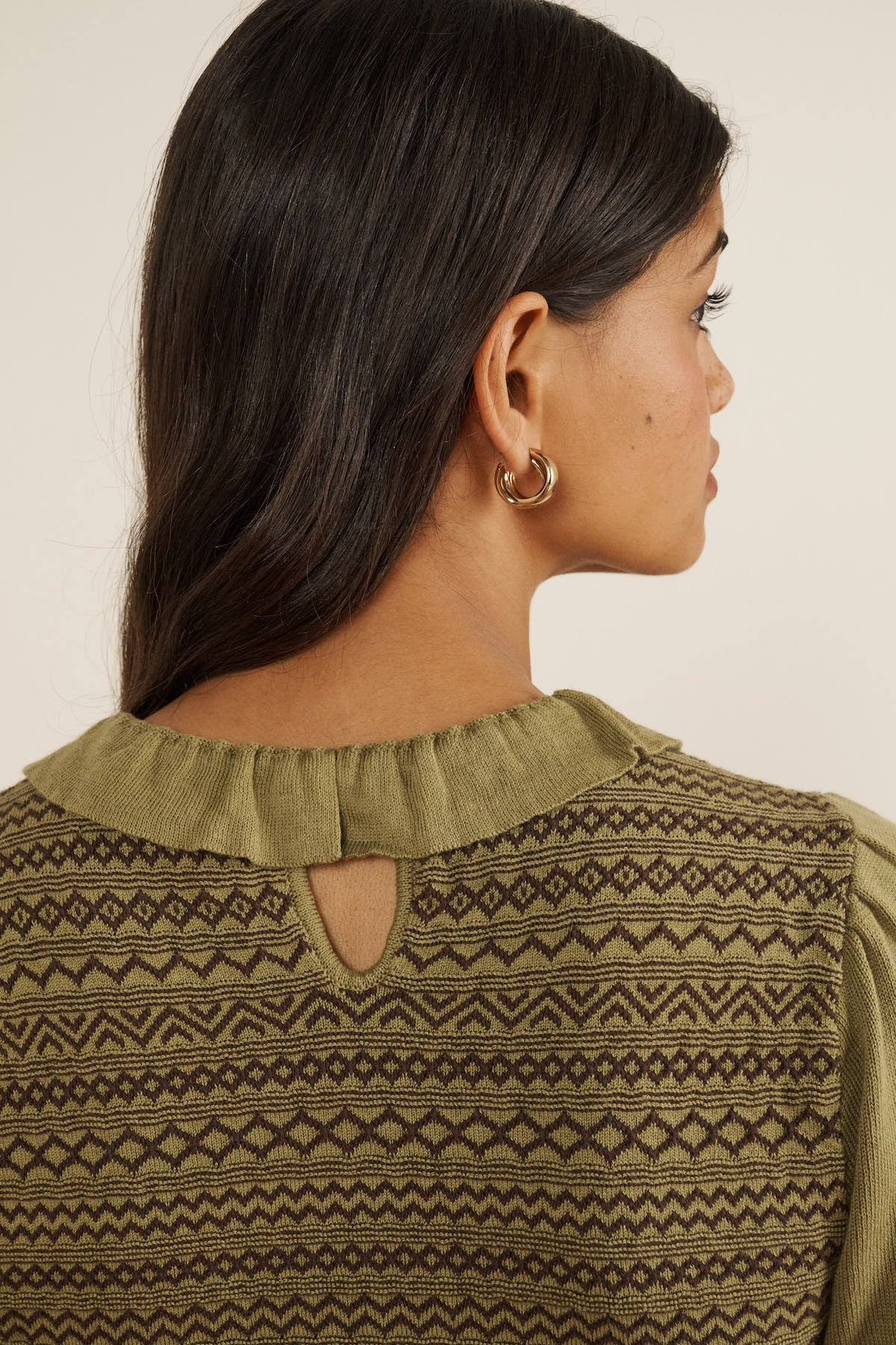 olive and oak knit dress Maria de la Orden