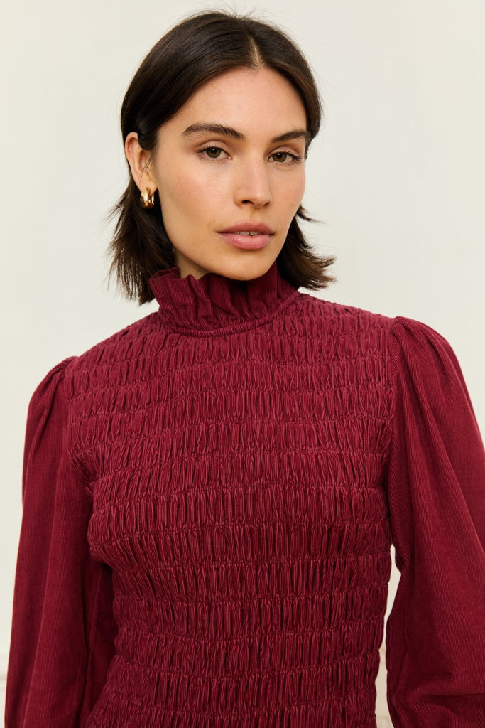 Aleria Short Dress - Maria de la Orden