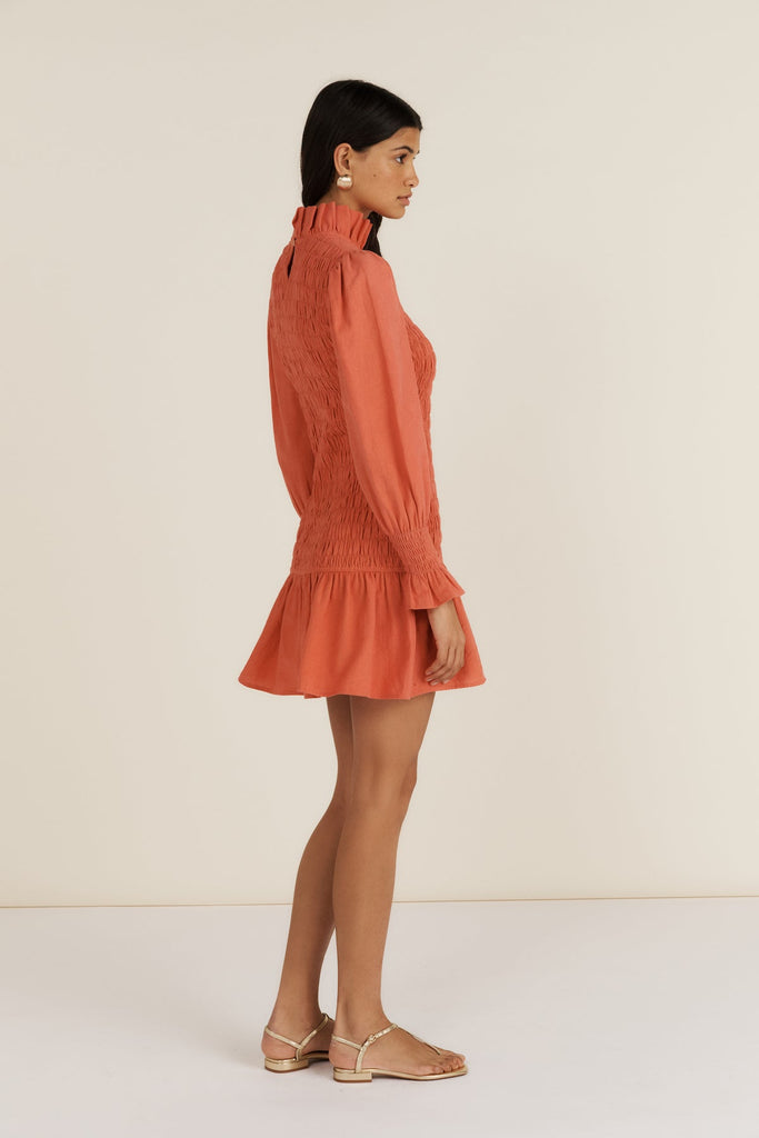 Aleria Short Dress - Maria de la Orden