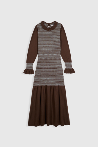 Aleria Long Knit Dress