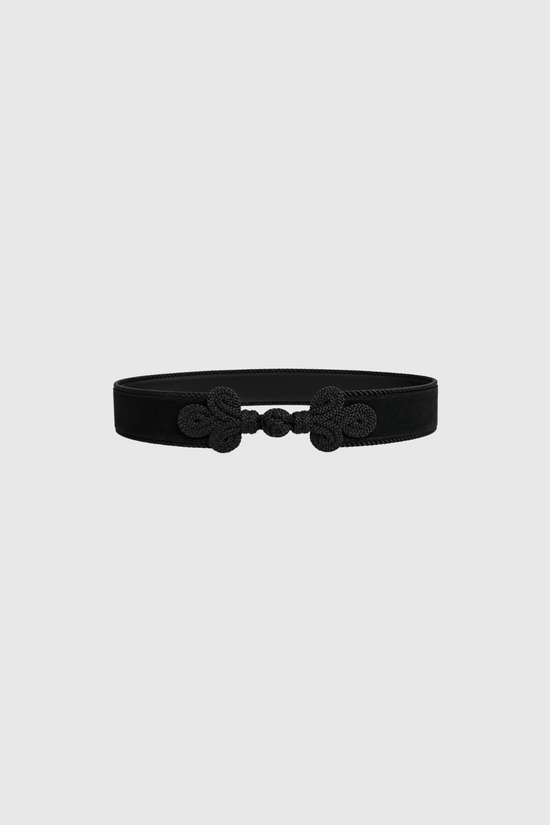 Astrid Belt Black - Maria de la Orden