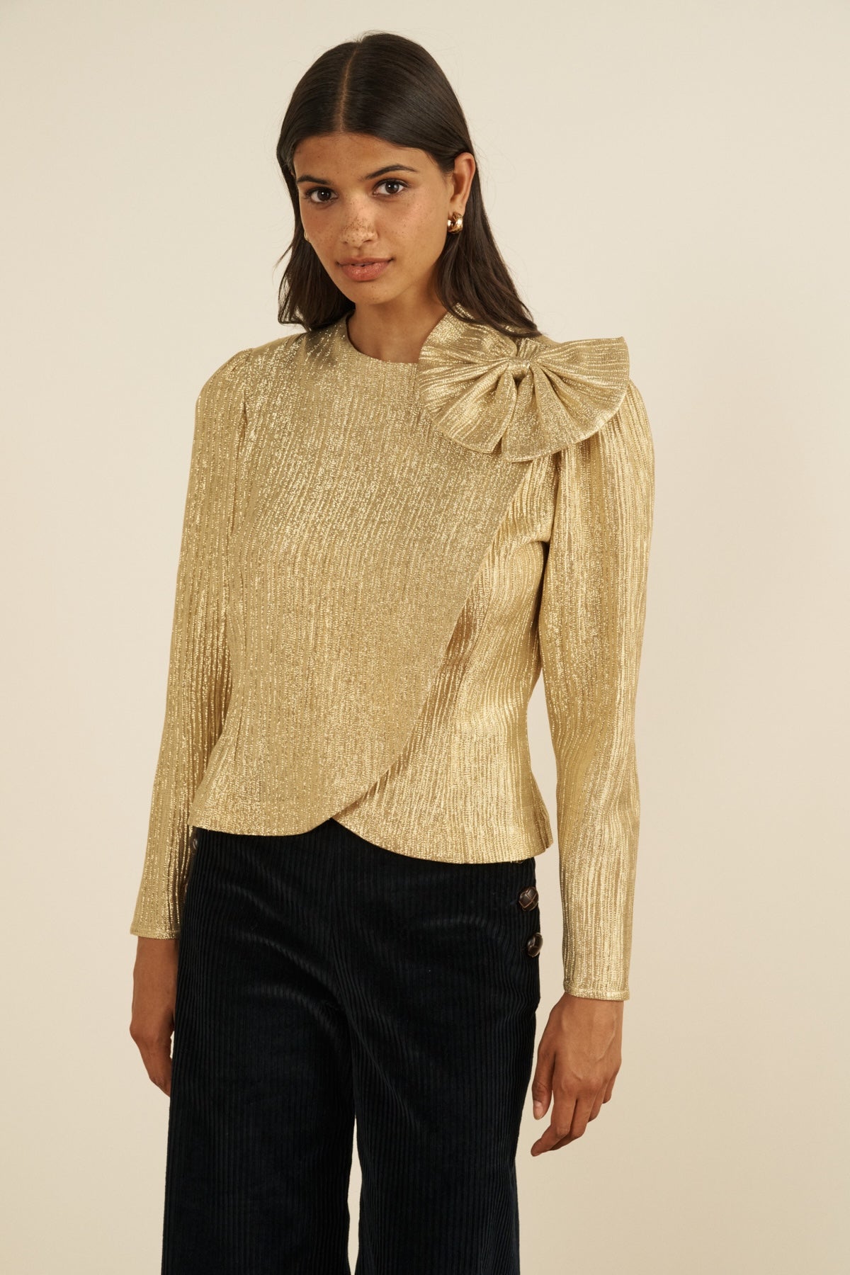 Maria de la Orden | Belinda Blouse Gold