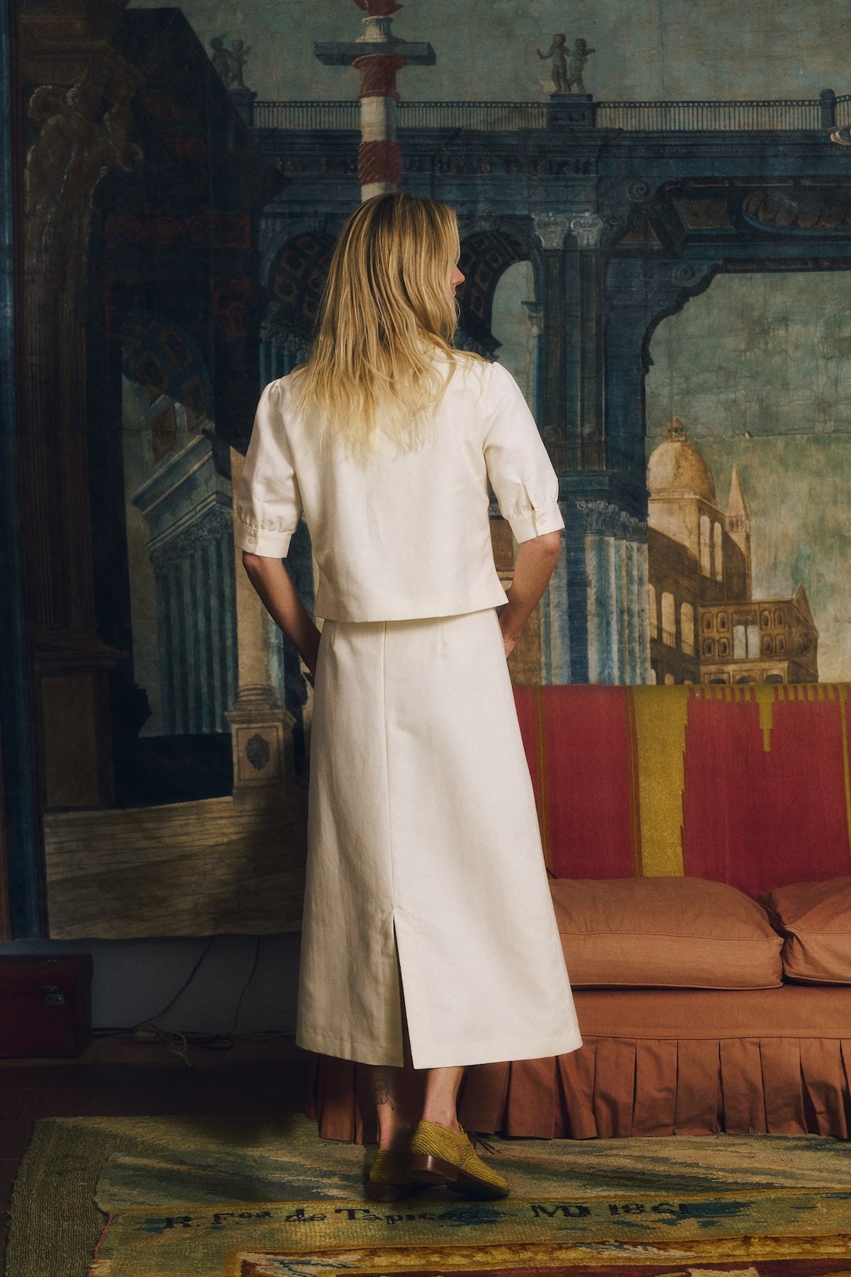 LoページMARGARET TOPホワイトビビィ Maria de la Orden | Bibi Top White