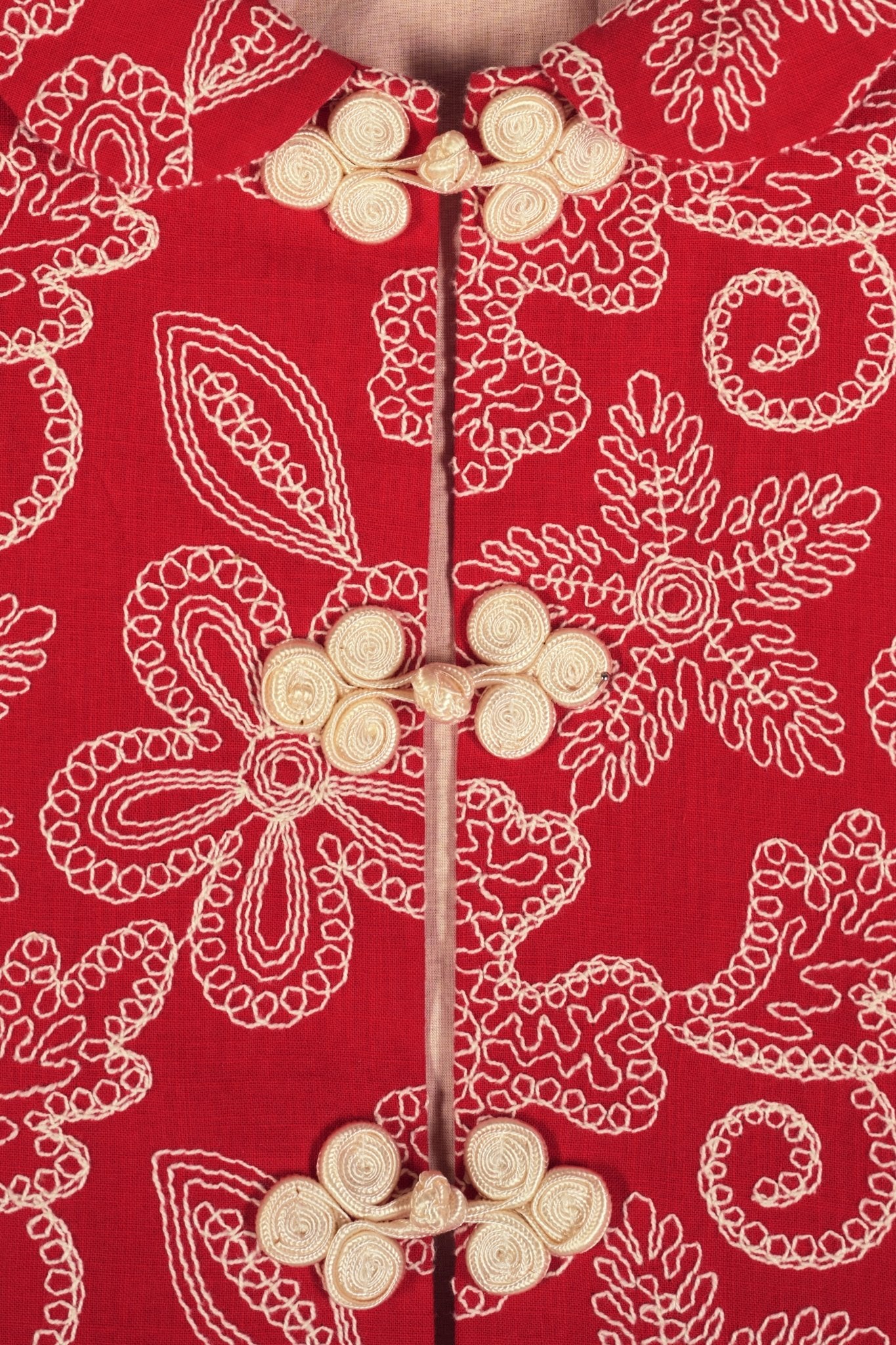 Maria de la Orden | Bibi Top Red Flowers