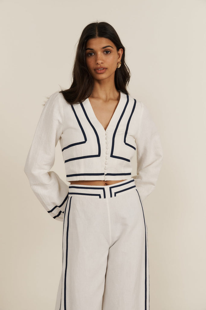 Bloom Top - Maria de la Orden