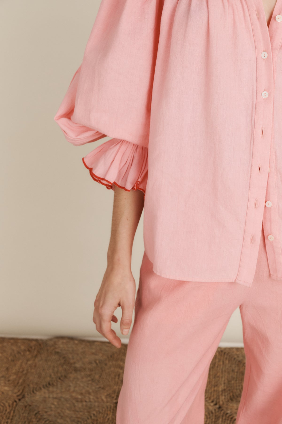 Maria de la Orden | Blossom Shirt Kiwi