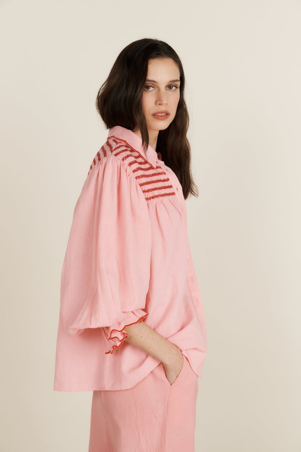 Maria de la Orden | Blossom Shirt Kiwi