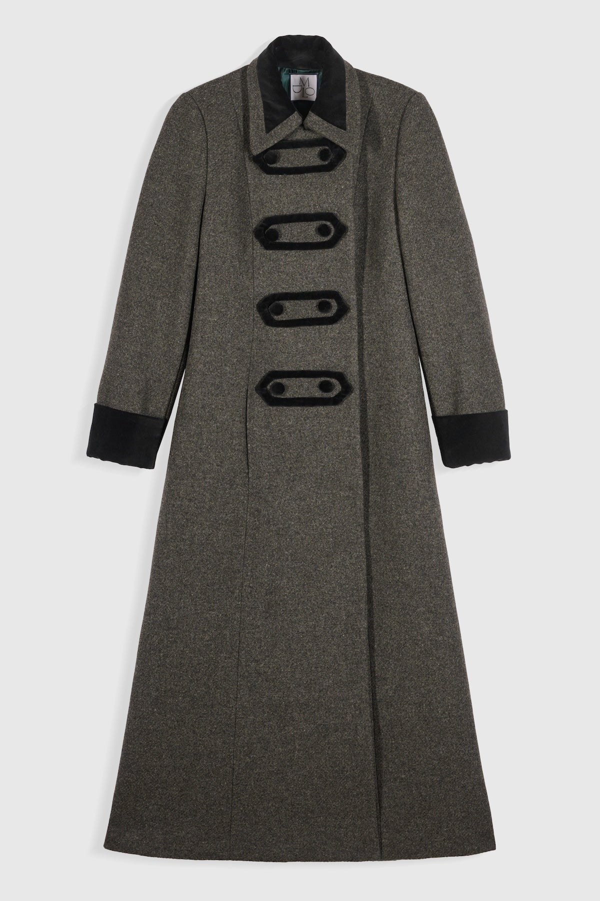 Maria de la Orden | Cameron Coat Grey Wool
