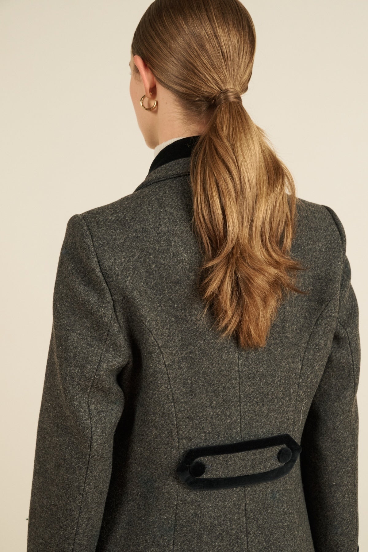 Maria de la Orden | Cameron Coat Grey Wool