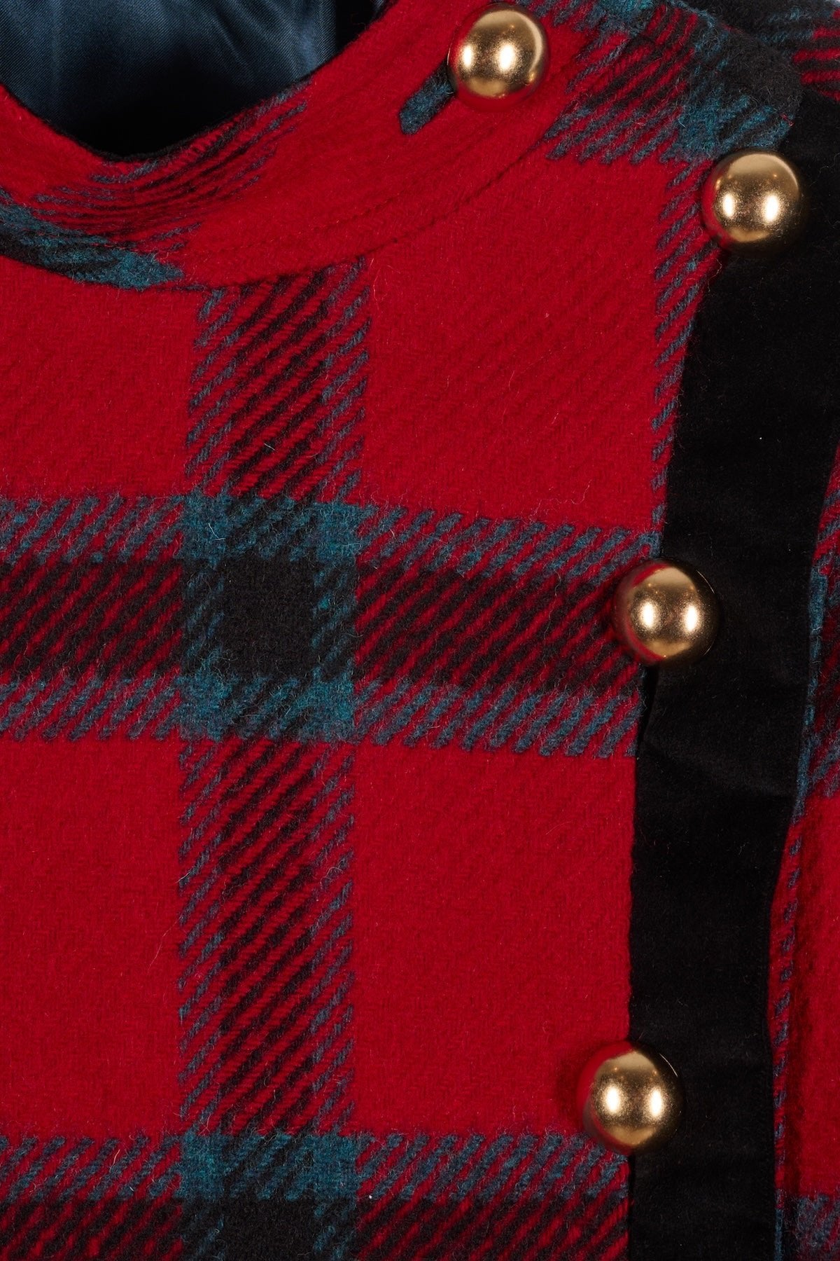 Maria de la Orden | Casimir Coat Red Checks