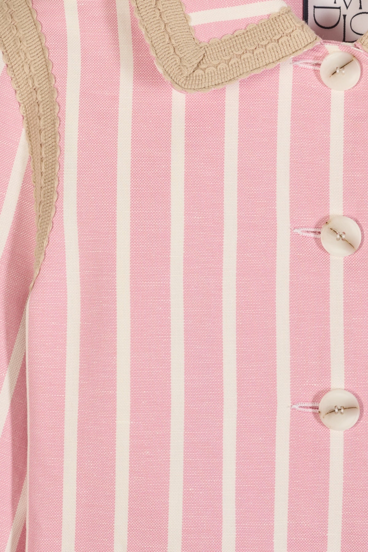 Maria de la Orden | Clover Jacket Pink Stripes