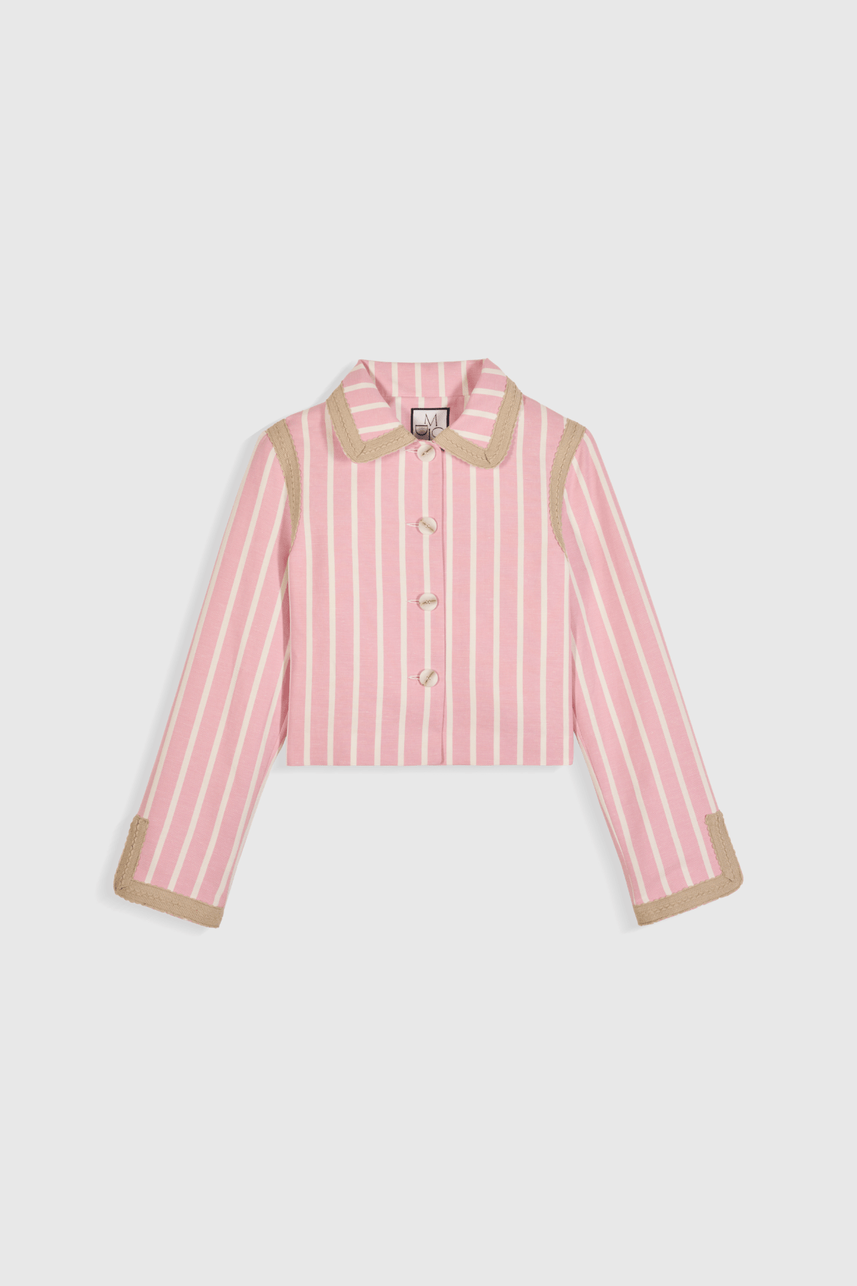 Maria de la Orden | Clover Jacket Pink Stripes
