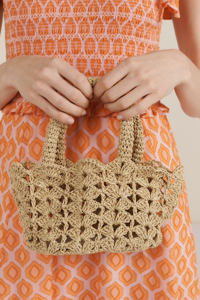 Coquillage Raffia Bag - Maria de la Orden
