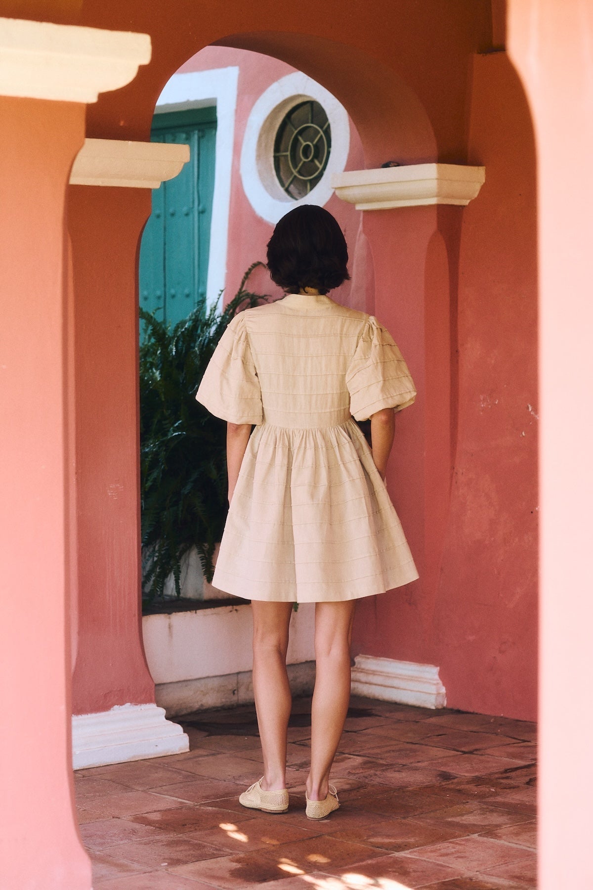 Daisy Dress - Natural Linen - Maria de la Orden Daisy Dress - Natural Linen - Maria de la Orden