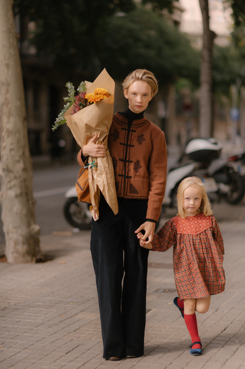 Maria de la Orden | Bibi Top B&W Flowers