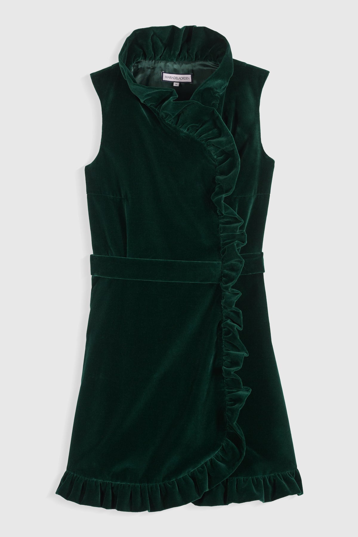 primark green velvet dress Maria de la Orden Color:Midnight Celeste Machine wash cold 2 SCH004093 Wedtrend Women Green Bridesmaid