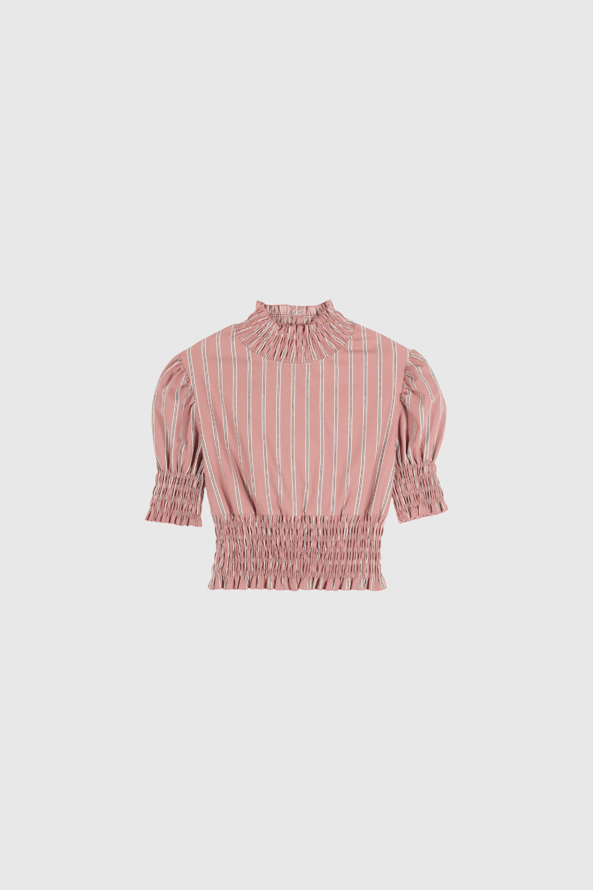 【piiink♡ 様】maison de dolce. フィオーレトップス Maria de la Orden | Ella Top Pink Stripes