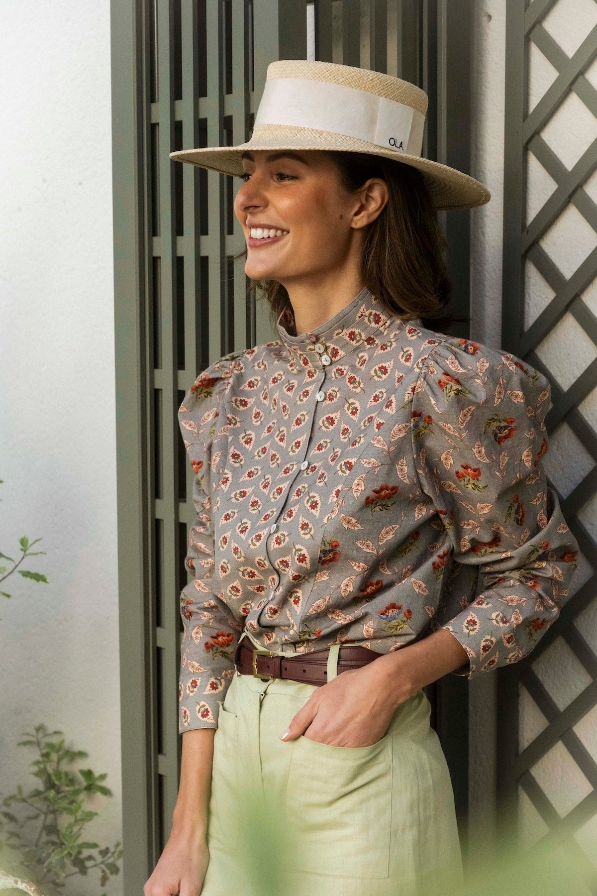 Maria de la Orden | Iza Shirt Flowers