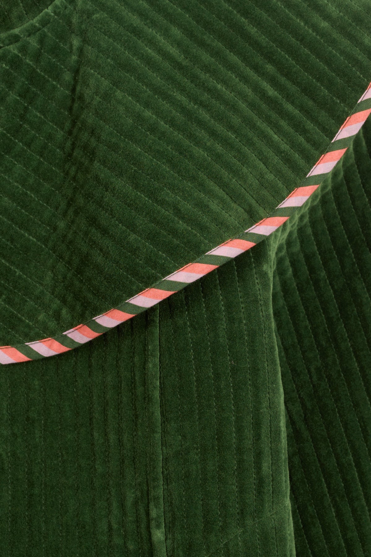 Maria de la Orden | Jardin Jacket Green Velvet