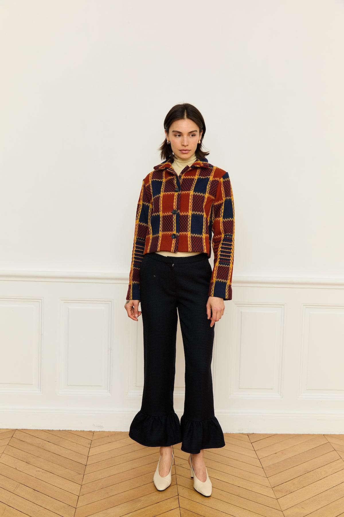 Maria de la Orden | June Jacket Knit Patchwork
