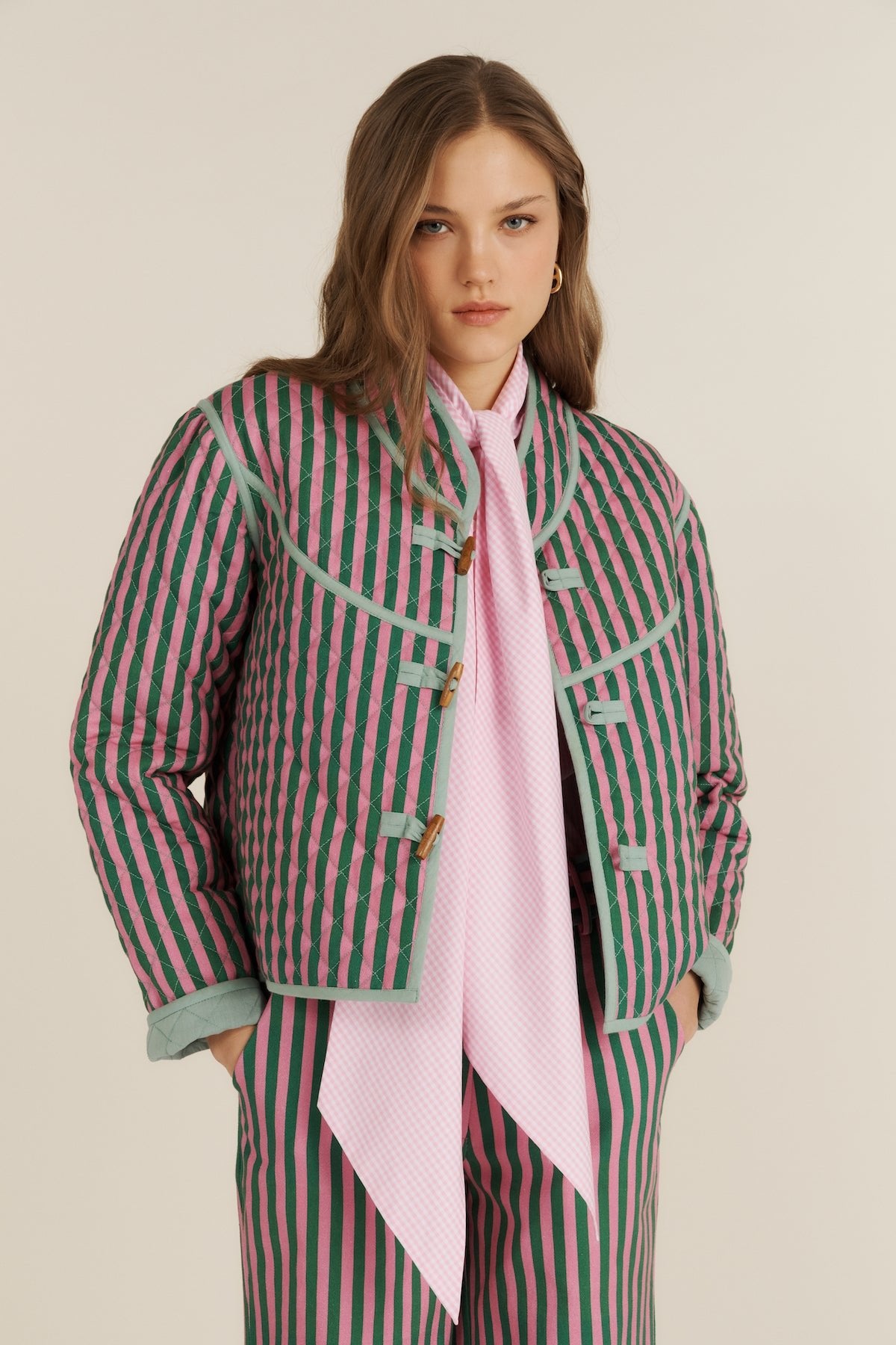 andmary Mary quilting jacket アンドマリー ANDMARY】Mary quilting jacket