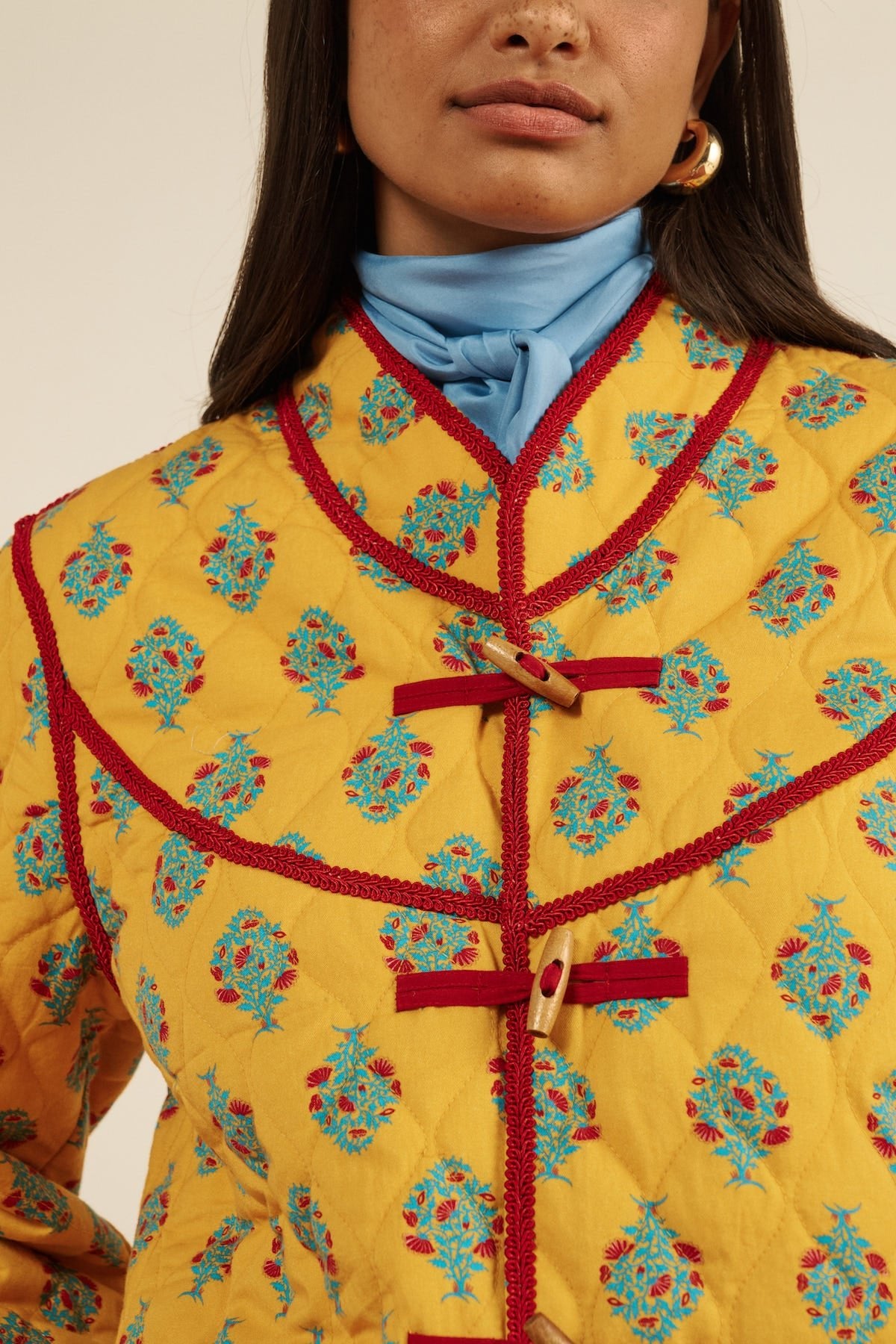Maria de la Orden | Jupiter Jacket Yellow Flowers