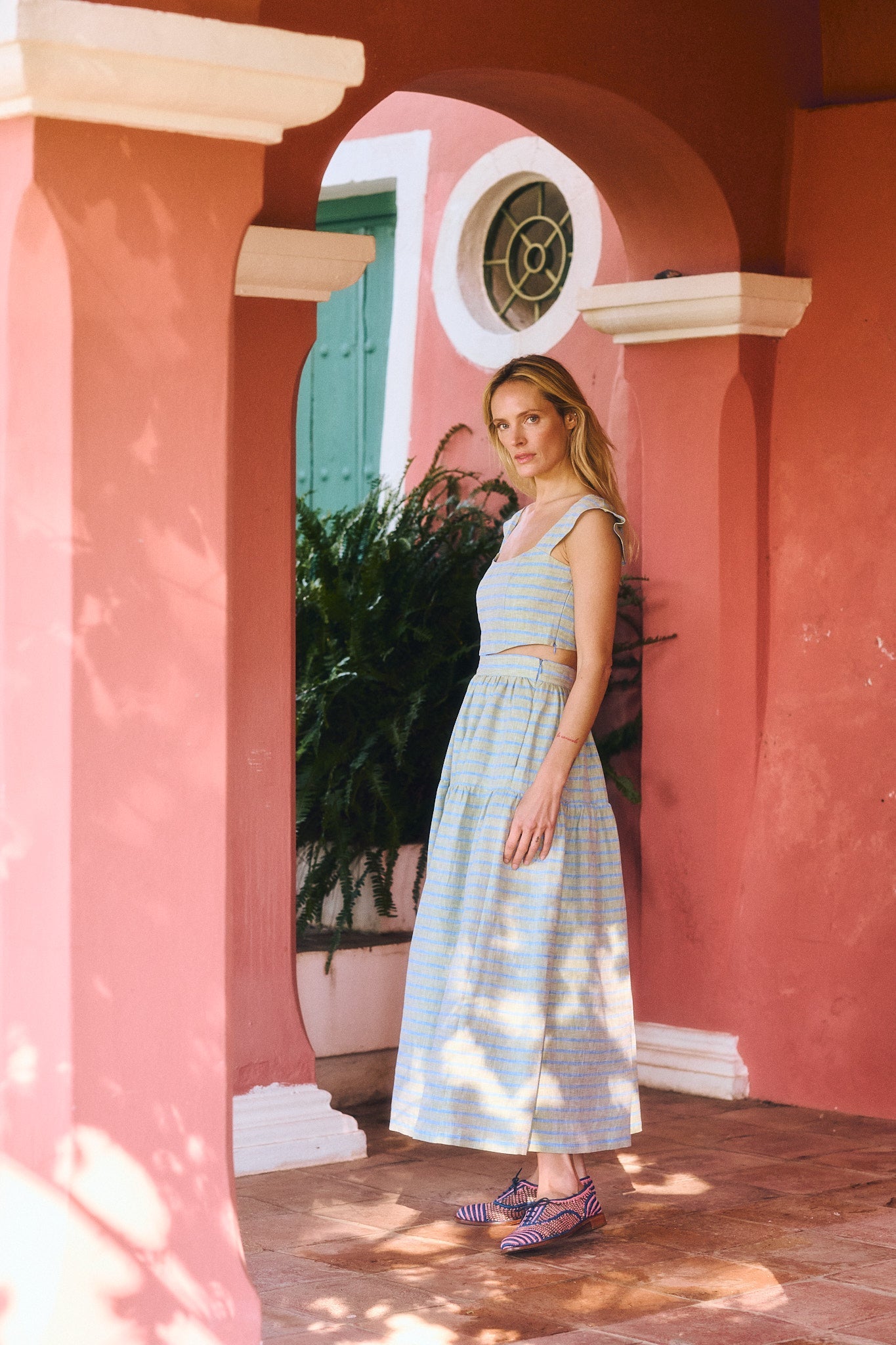 ladies skirt dress Maria de la Orden group-CMOB145PUS