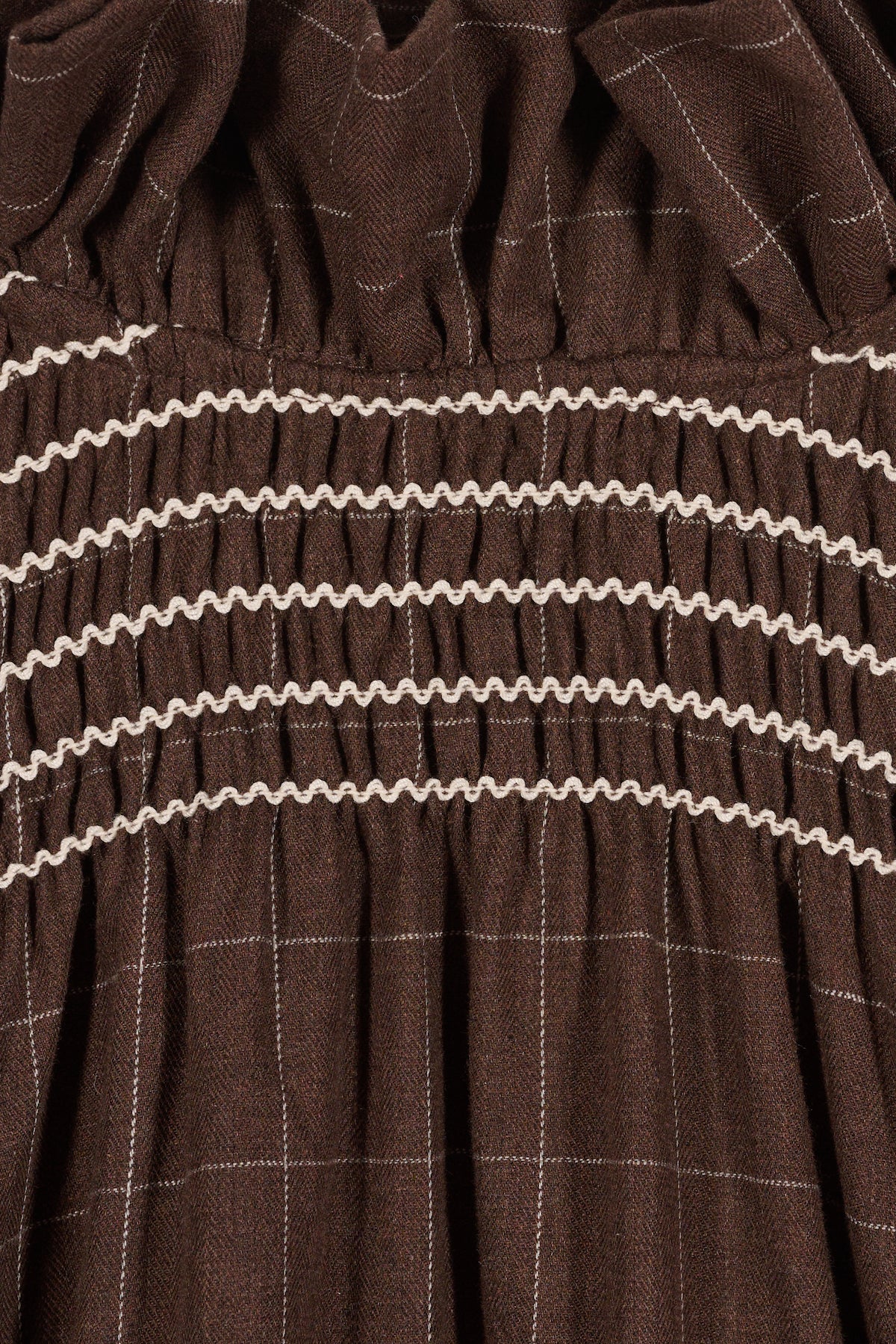 Maria de la Orden | Lilia Shirt Brown Checks