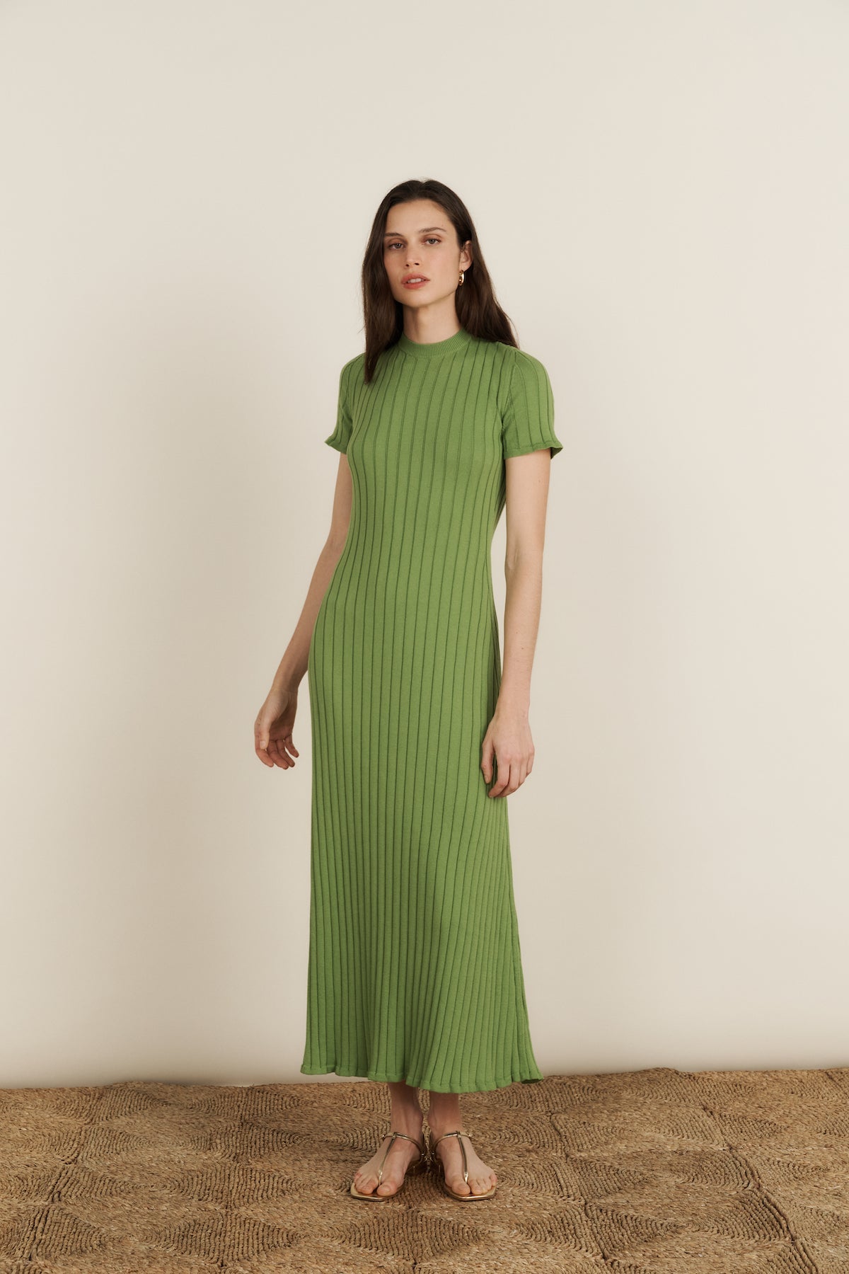 Maria de la Orden | Magellan Dress Olive