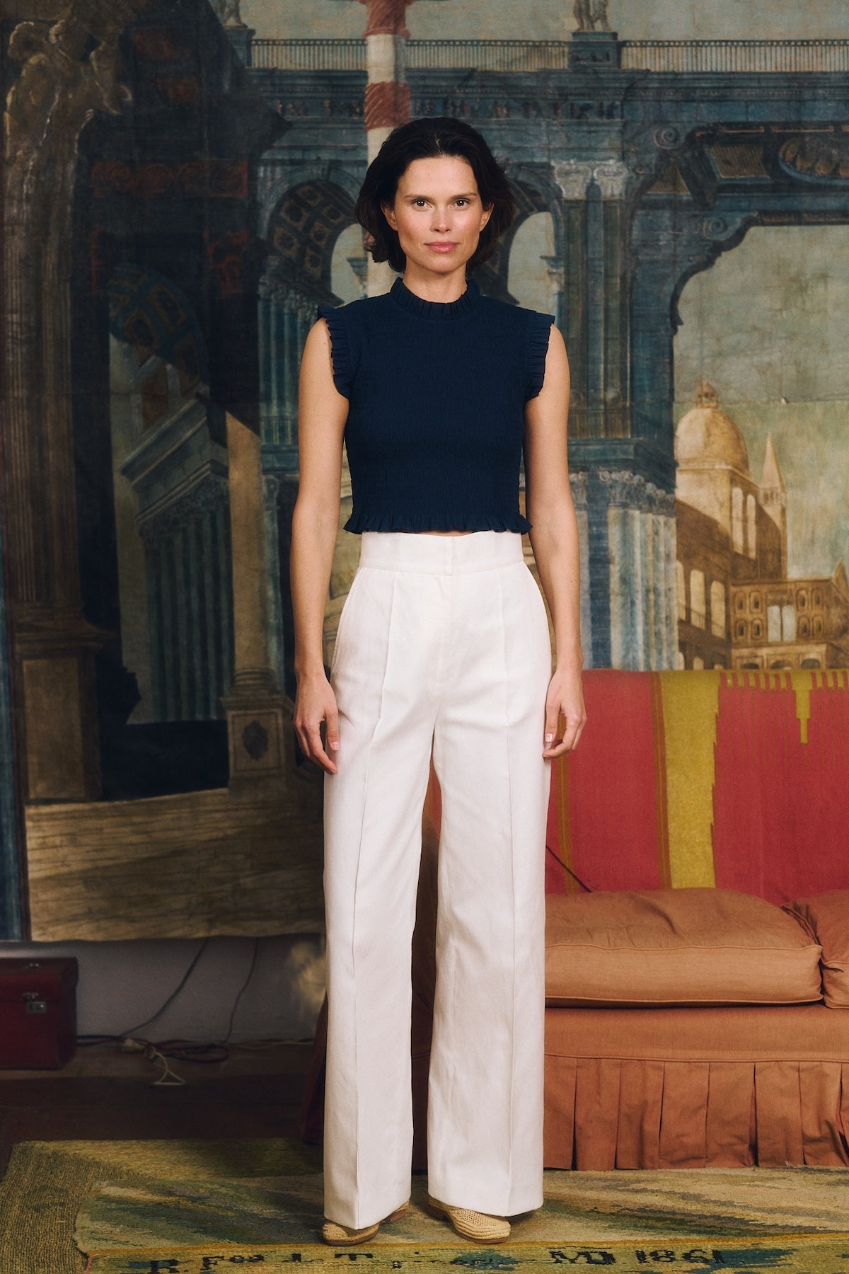 Maria de la Orden | Margo Top Navy