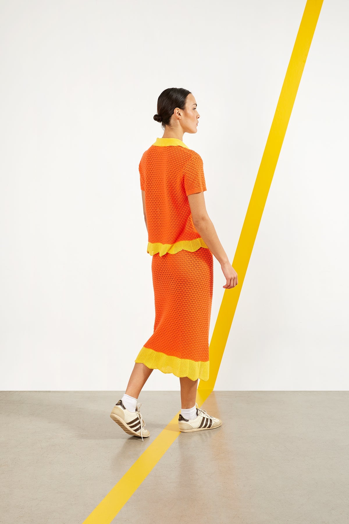 Maria de la Orden |Maya Crochet Yellow and Orange