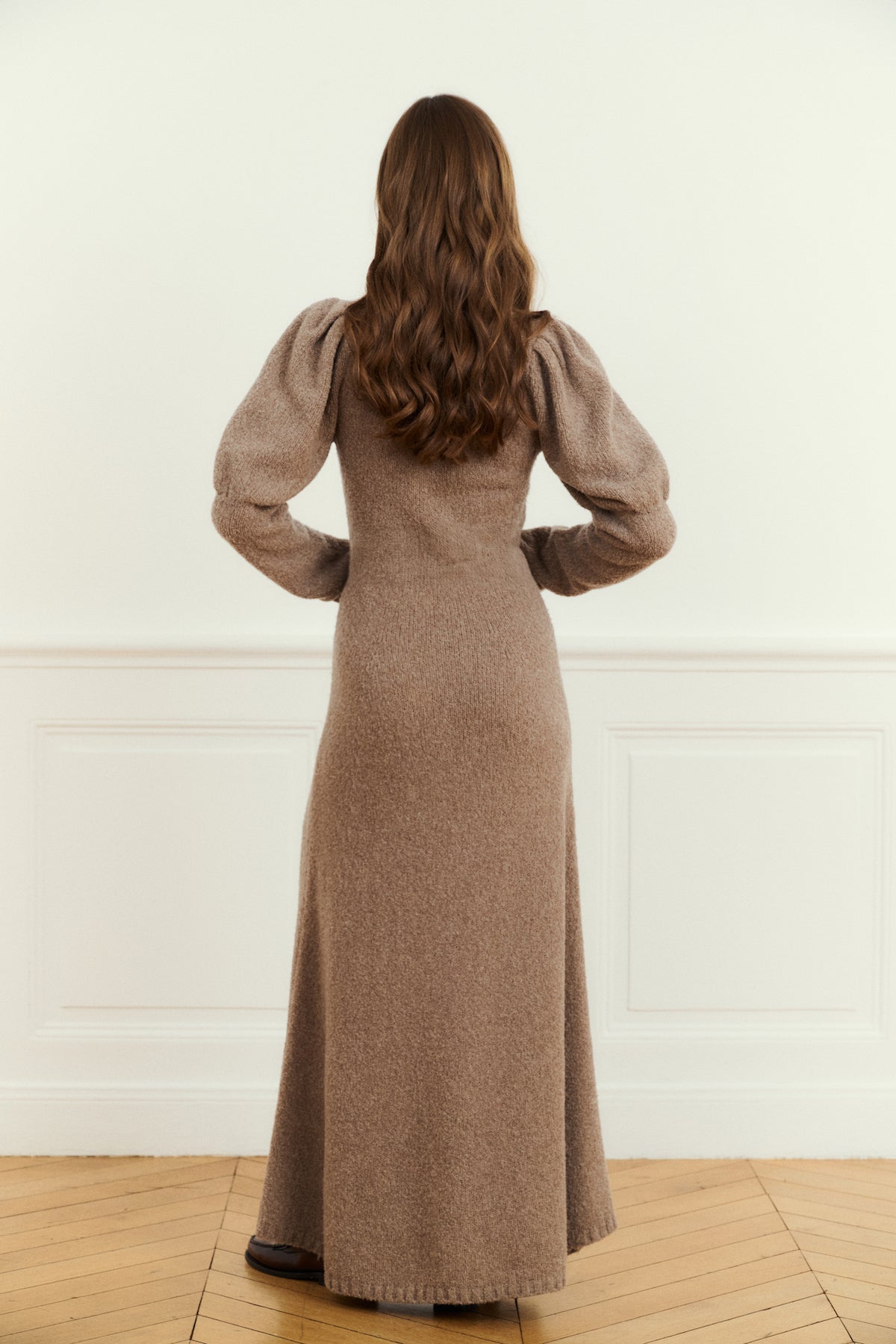 brown and beige dress Beige & brown maxi dress  endless summer