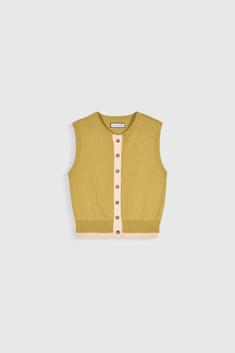 Milan Cardigan Sleeveless - Maria de la Orden
