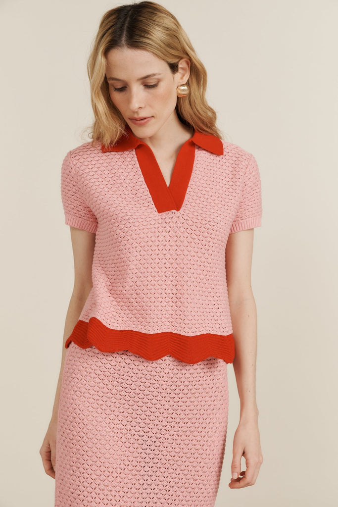 Milo Top Crochet - Maria de la Orden