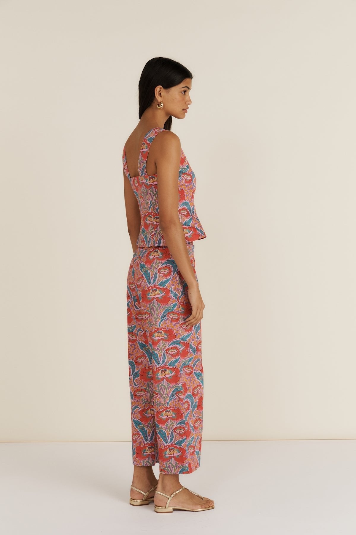 Maria de la Orden | Niza Pants Purple Liberty Garden