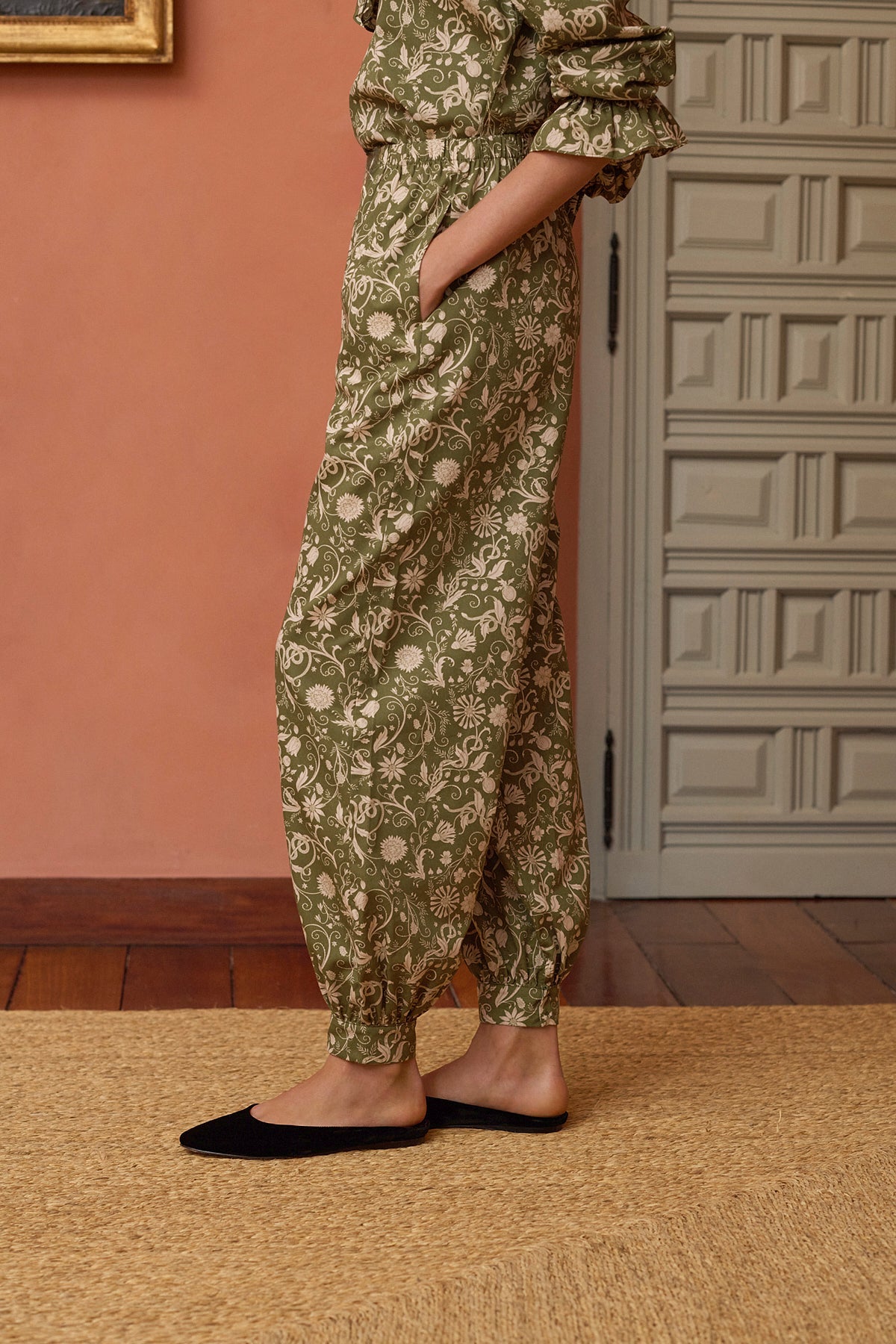 Maria de la Orden | Phineas Pants Olive Liberty