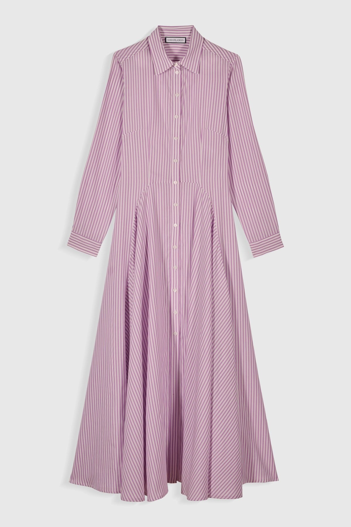 Maria de la Orden | Robi Dress Mauve Stripes