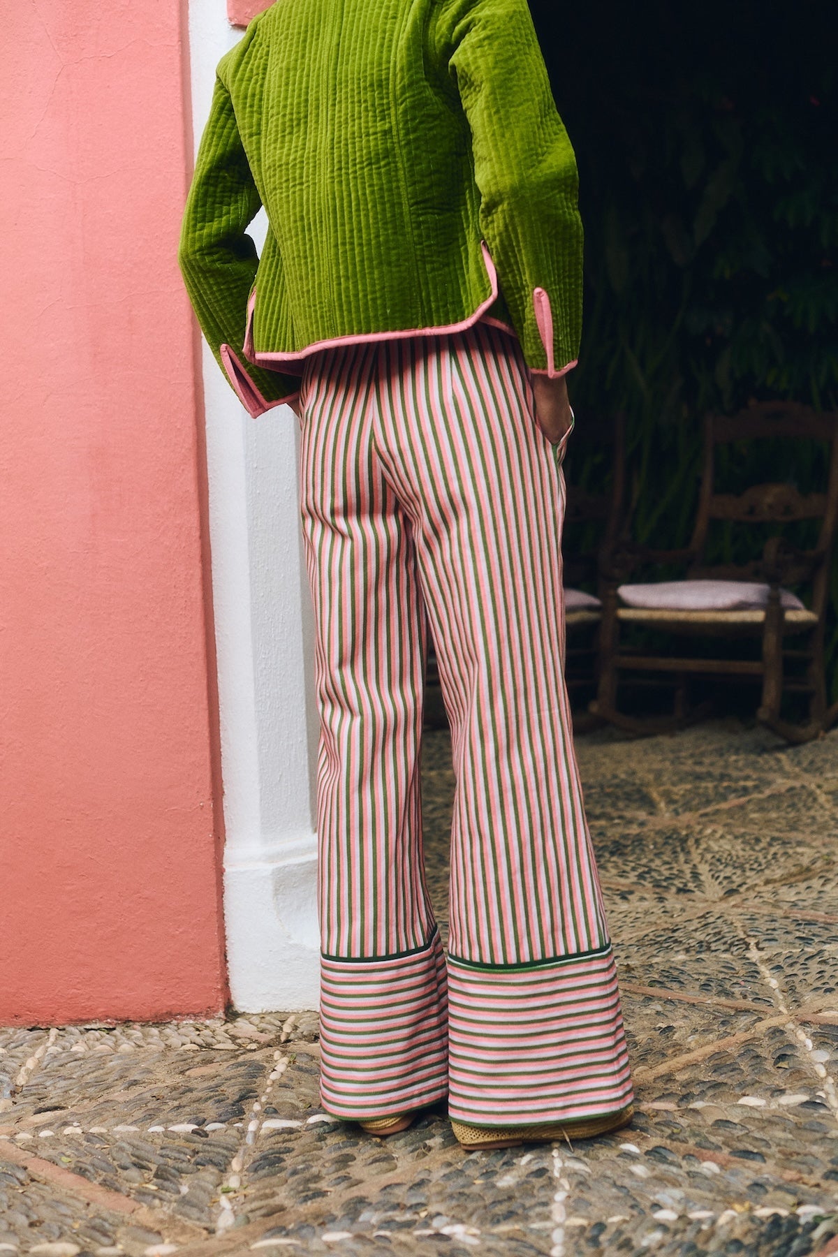 Maria de la Orden | Romeo Pants Purple Stripes